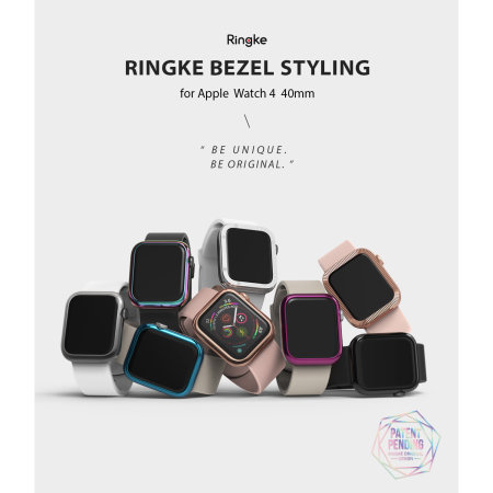 Ringke 40mm Bezel Silver Styling - For Apple Watch Series SE/ 6 / 5 / 4