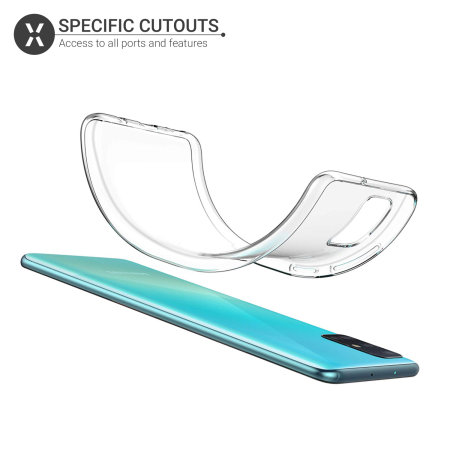 Olixar Ultra-Thin Samsung Galaxy A51 Schutzhülle- 100% Durchsichtig
