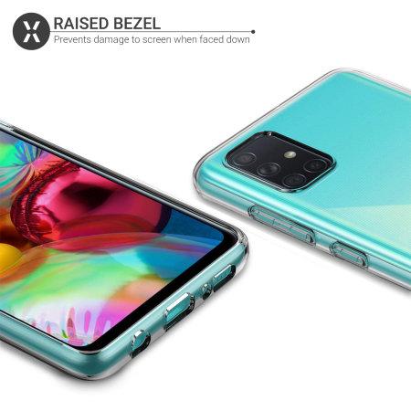 Olixar Ultra-Thin Samsung Galaxy A71 Schutzhülle- 100% Durchsichtig