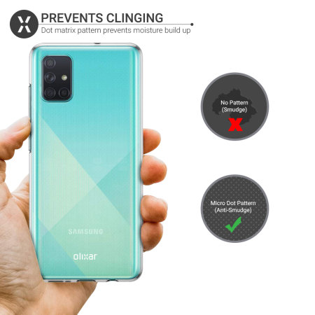 Olixar Ultra-Thin Samsung Galaxy A71 Schutzhülle- 100% Durchsichtig