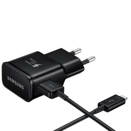 Official Samsung S10 Lite Adaptive Fast Charger & USB-C Cable-EU-Black