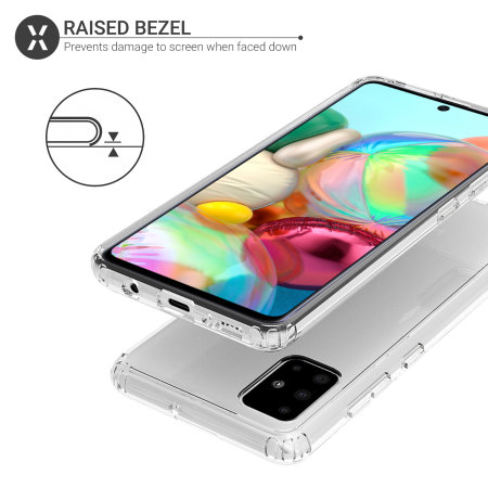 Olixar ExoShield Samsung Galaxy A71 Hülle - Durchsichtig