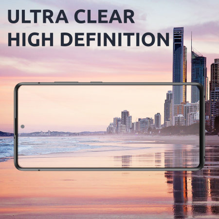 Olixar Samsung Galaxy A51 gehärtetes Glas Bildschirmschutzfolien
