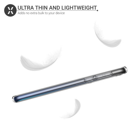 Olixar Ultra-Thin Motorola One Macro Case - 100% Clear