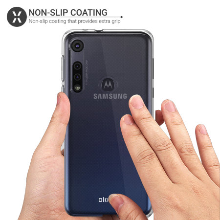 Olixar Ultra-Thin Motorola One Macro Deksel - 100% Klar