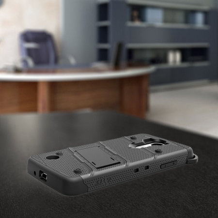 Zizo Bolt Series LG Rebel 4 Case & Screen Protector - Black