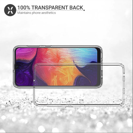 Coque Samsung Galaxy A50 Olixar ExoShield – Transparent