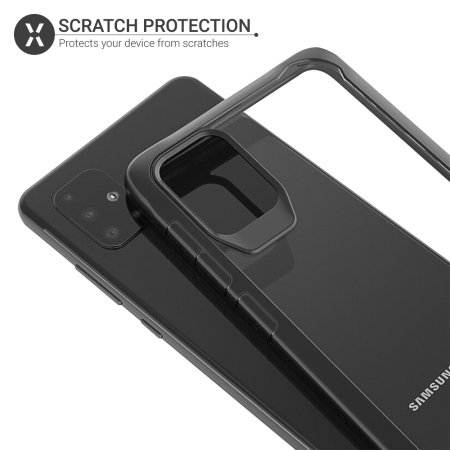 Olixar NovaShield Samsung Galaxy A71 Bumper Case - Black