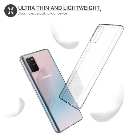 Funda Samsung Galaxy S10 Lite Olixar Ultra-Thin Gel - Transparente