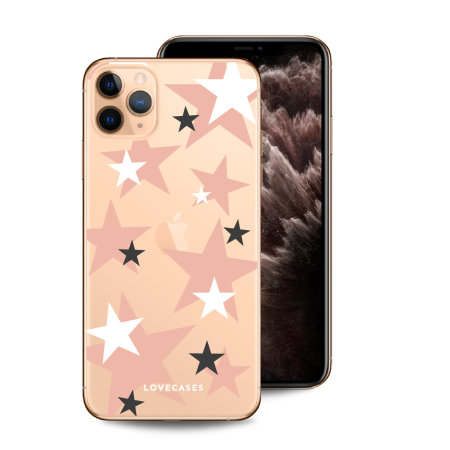 Funda iPhone 11 Pro Max LoveCases Pink Star