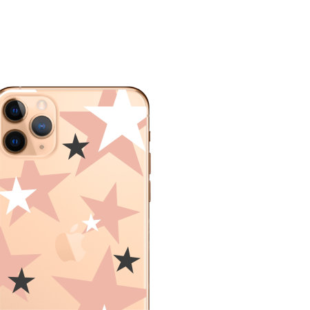 LoveCases iPhone 11 Pro Max Gel Case - Pink Stars