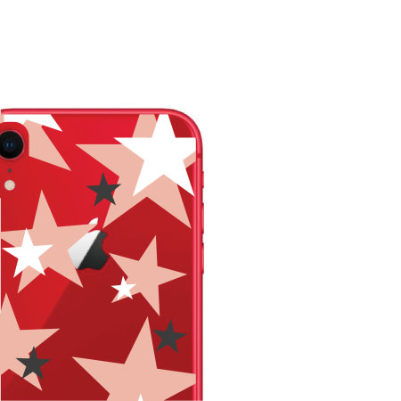 LoveCases iPhone XR Gel Case - Pink Stars