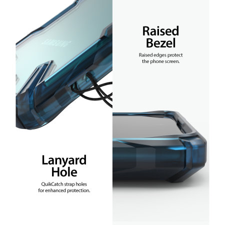 Rearth Ringke Fusion X Samsung Galaxy A51 Deksel - Space Blå