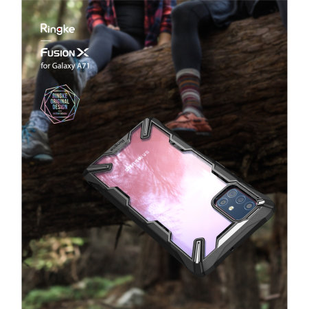 Ringke Fusion X Samsung Galaxy A71 hülle – Schwarz