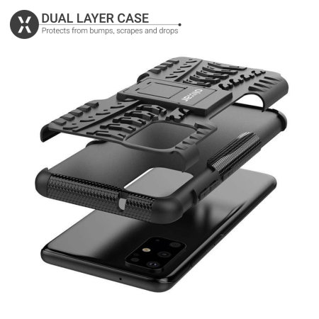 Olixar ArmourDillo Samsung Galaxy S20 Plus Protective Case - Black