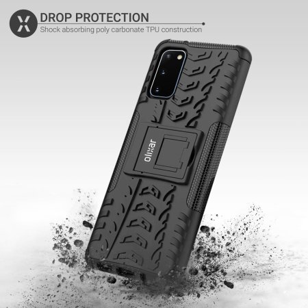 Olixar ArmourDillo Samsung Galaxy S20 Protective Case - Black
