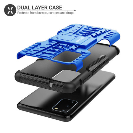 Olixar ArmourDillo Samsung Galaxy S20 Protective Case - Blue