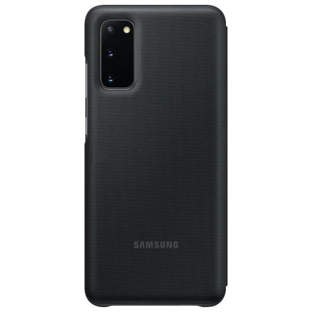 Official Samsung Galaxy S20 LED View Cover Case - Black