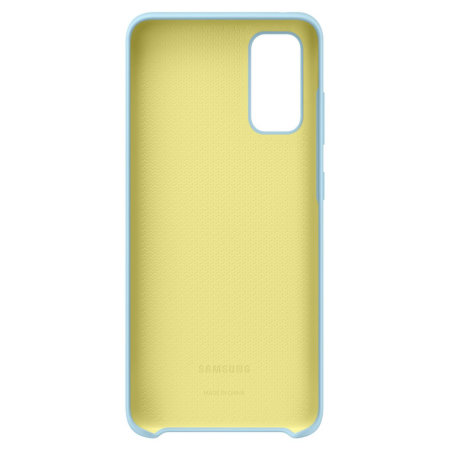 Offizielle Silicone Cover Samsung Galaxy S20 Hülle - Himmelblau