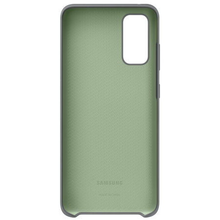 Offizielle Silicone Cover Samsung Galaxy S20 Hülle - Grau