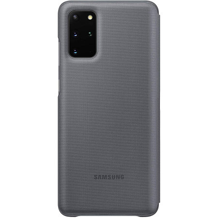 Officieel Samsung Galaxy S20 Plus LED View Cover Hoesje - Grijs
