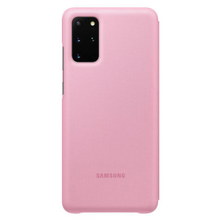Officieel Samsung Galaxy S20 Plus LED View Cover Hoesje - Roze