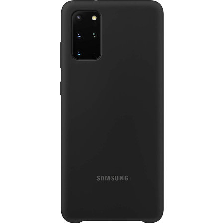 Officiële Samsung Galaxy S20 Plus Silicone Cover Hoesje - Zwart