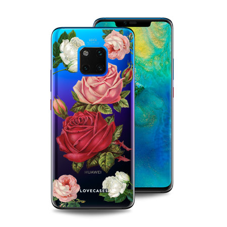 LoveCases Huawei Mate 20 Pro Gel Case - Roses