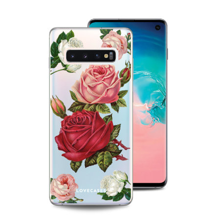 LoveCases Samsung Galaxy S10 Gel Case - Roses