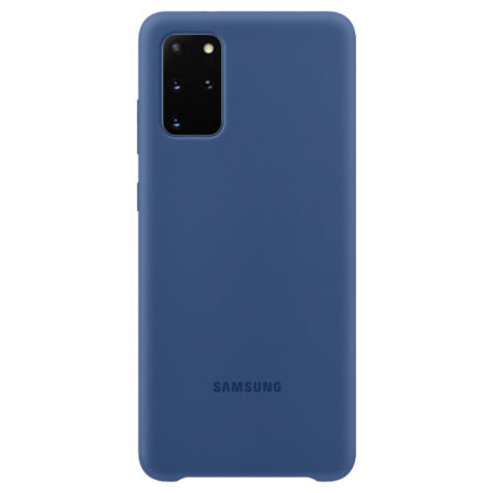 Official Samsung Galaxy S20 Plus Silicone Cover Case - Navy