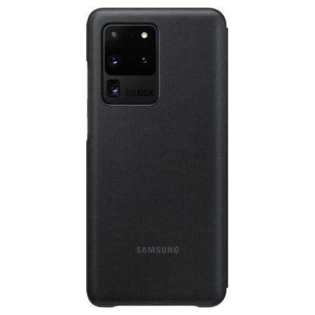 Official Samsung Galaxy S20 Ultra LED View Cover Case - Black