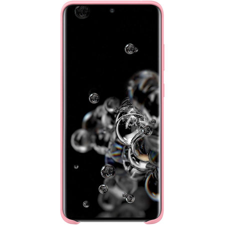 Offisielle Silicone Cover Samsung Galaxy S20 Ultra Deksel - Rosa