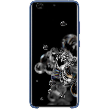 Funda Samsung Galaxy S20 Ultra Oficial Silicone Cover - Azul marina