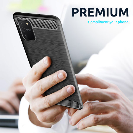 Olixar Sentinel Samsung S10 Lite Case & Glass Screen Protector- Black