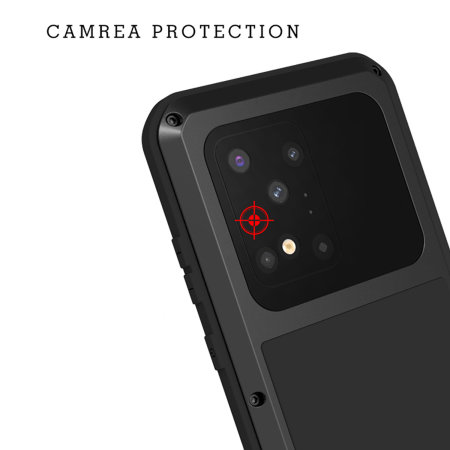Love Mei Powerful Samsung Galaxy S20 Ultra Protective Case - Svart