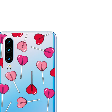 LoveCases Huawei P30 Gel Case - Lollypop