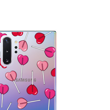 Coque Samsung Galaxy Note 10 Plus LoveCases Sucettes de Saint Valentin
