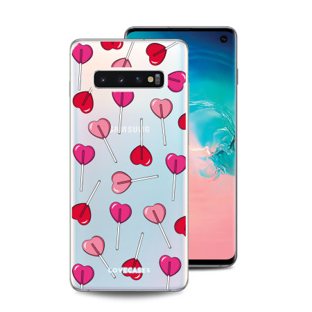 LoveCases Samsung S10 Plus Lollypop Clear Phone Case