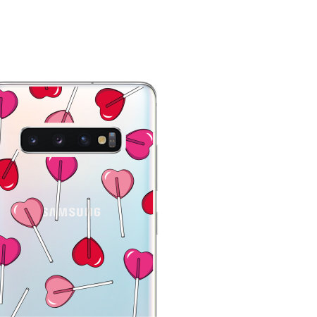LoveCases Samsung S10 Plus Lollypop Clear Phone Case