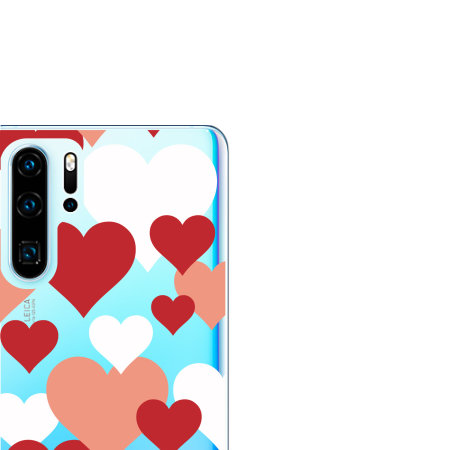 LoveCases Huawei P30 Pro Lovehearts Clear Phone Case