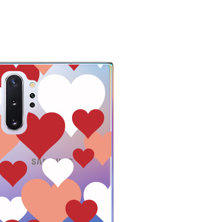 LoveCases Samsung Galaxy Note 10 Plus 5G Gel Case - Hearts