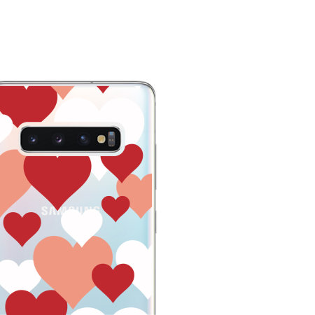 LoveCases Samsung Galaxy S10 Gel Case - Lovehearts