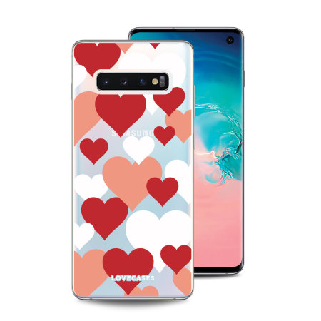 LoveCases Samsung Galaxy S10 5G Gel Case - Lovehearts