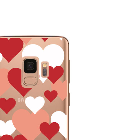 Coque Samsung Galaxy S9 LoveCases Cœurs d'amour de Saint Valentin