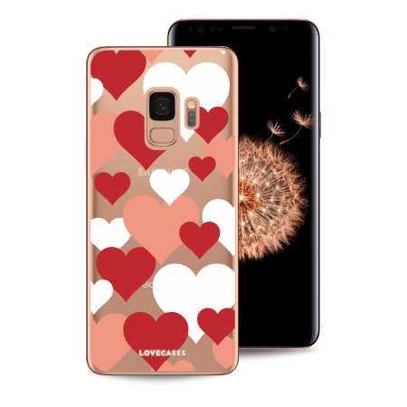 LoveCases Samsung Galaxy S9 Plus Gel Case - Lovehearts