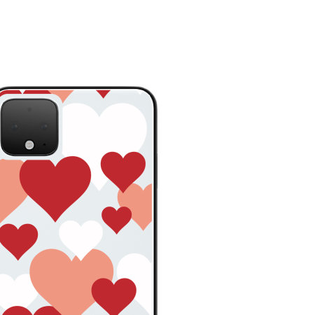 LoveCases Google Pixel 4 Gel Case - Lovehearts