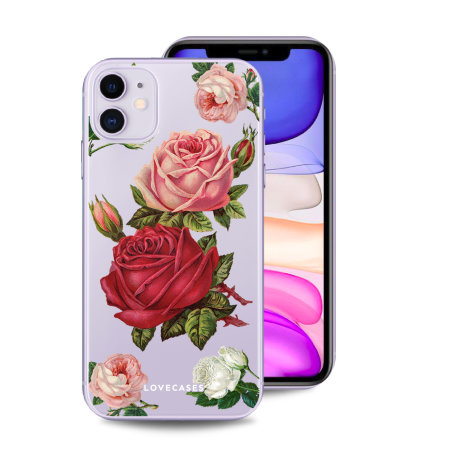 LoveCases iPhone 11 Rose Cases Trio Gift Pack - Clear Multi