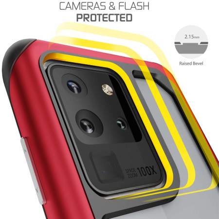 Ghostek Atomic Slim 3 Samsung Galaxy S20 Ultra Case - Red