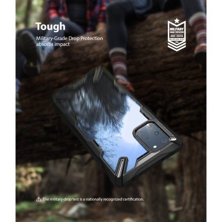 Ringke Fusion X Samsung Galaxy S20 Plus-Tough Case - Schwarz