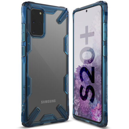 Ringke Fusion X Samsung Galaxy S20 Plus Tough Case - Space Blue